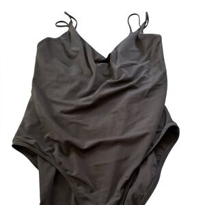 Black One-Piece Swimsuit
